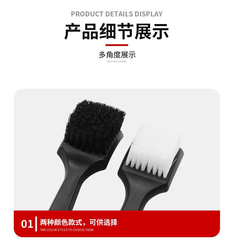Product Introduction of Tire Steel Ring Brush Arc Cleaning Brush Tire Hub Brush Cleaning Tool Special for Car Tire Brush 0
