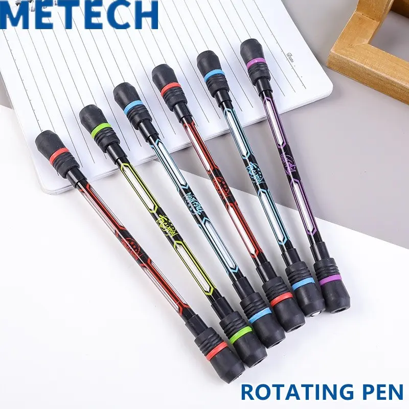 Creative Rotating Pen Balance Decompression Non-slip Gel Pen Student Finger Toy Rotating Balance Pen