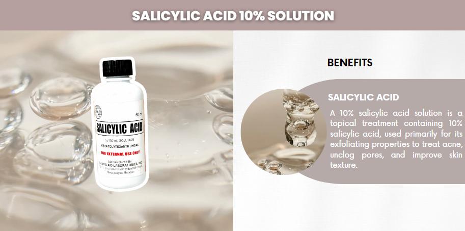 korean white pink strawberry and glutathione Salicylic Acid: Solusyon sa Warts at Acne