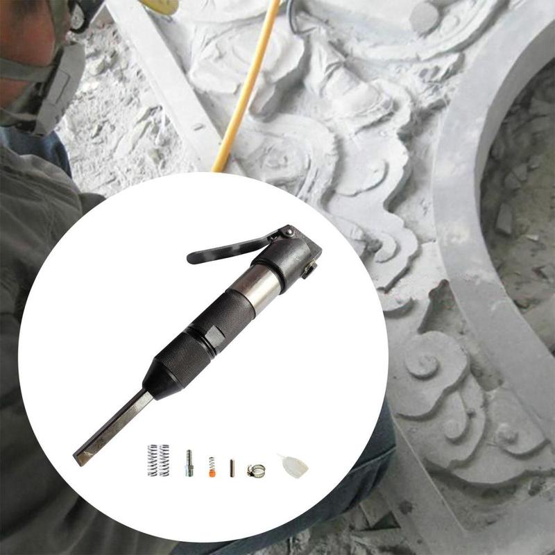 Pneumatic Engraving Pen Universal Sturdy Chiseling Carvings Stones 5