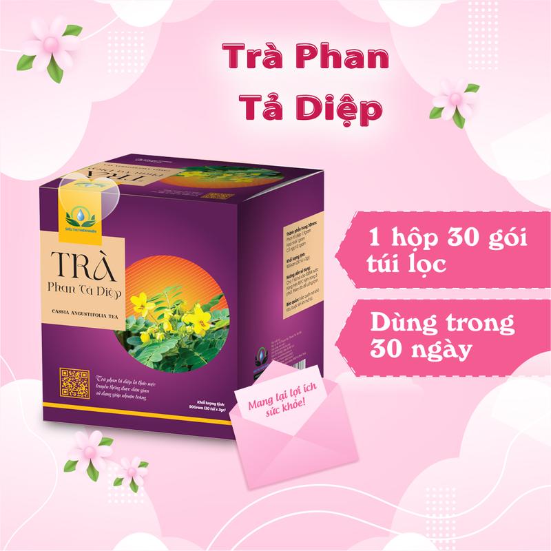  Trà Phan Tả Diệp Hộp 30 Túi Lọc x3gr Siêu Thị Thiên Nhiên 