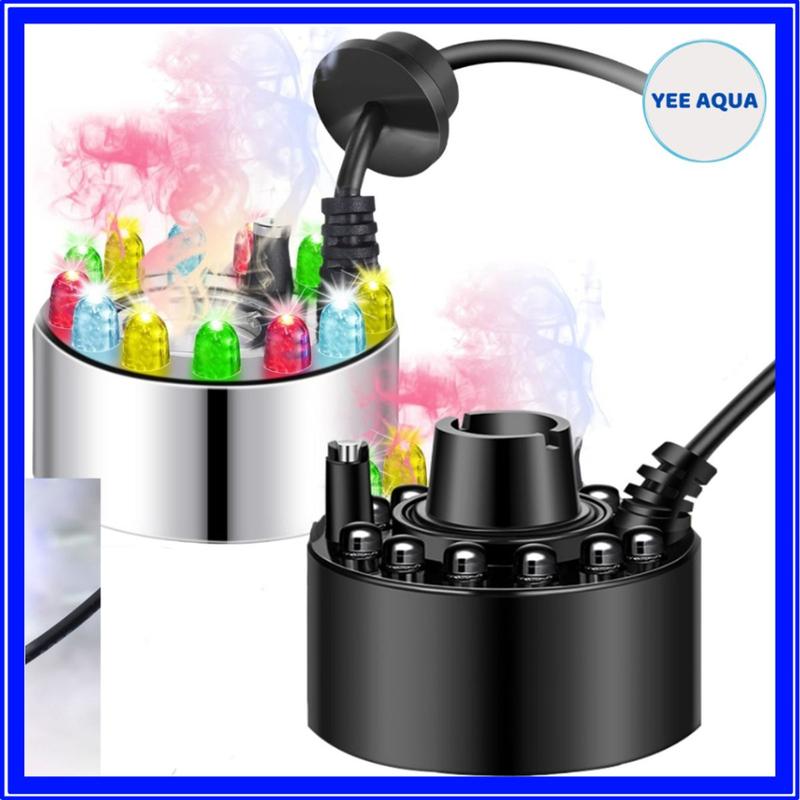 Máy tạo khói có đèn - Máy phun khói dùng cho tiểu cảnh non bộ thác phong thuỷ hồ cá cảnh