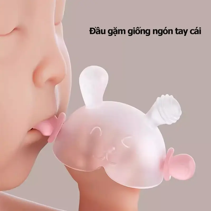 Gặm nướu cho bé ECO silicon siêu mềm tiệt trùng an toàn giảm ngứa hiệu quả 6