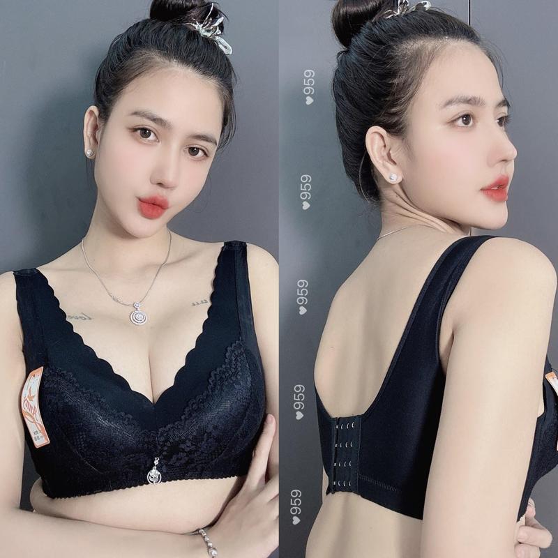 [959] Áo cúp A B cho v1 nhỏ, bảng lớn che mỡ lưng mỡ nách mút 4cm Women Nữ 4