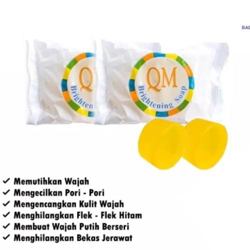 (5 Pcs) Sabun QM Glowing - Mencerahkan Wajah 1
