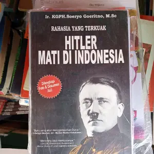 buku rahasia yang terkuak HITLER MATI DI INDONESIA best seller murah