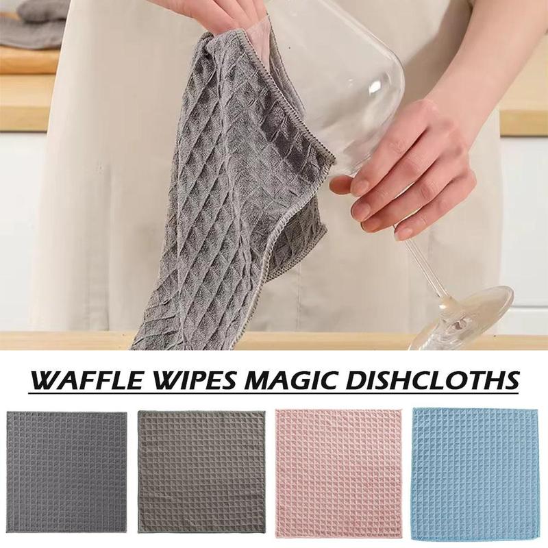 Milk Tea Shop Coffee Machine Special Rag Multifunction Window Dishcloth Traceless Magic S0R1 0
