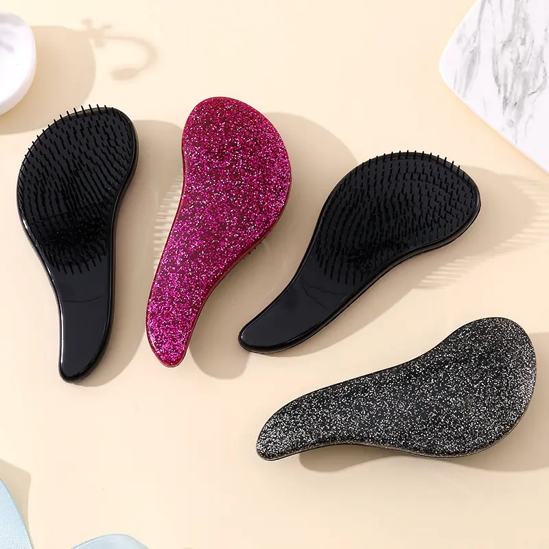 Lược Gỡ Rối, Tay Cầm Ma Thuật, Lược Chải Tóc Tắm, Dụng Cụ Tạo Kiểu Salon Mát Xa Chuyên Nghiệp, Dụng Cụ Taming, Thích Hợp Cho Phương Pháp Cô Gái Xoăn 1