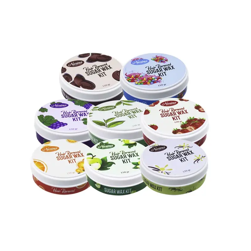 Sugar Wax Waxing Kit Mencabut Menghilangkan Bulu Rambut Ketiak Tangan Kaki RANDOM Anggur Gula 7