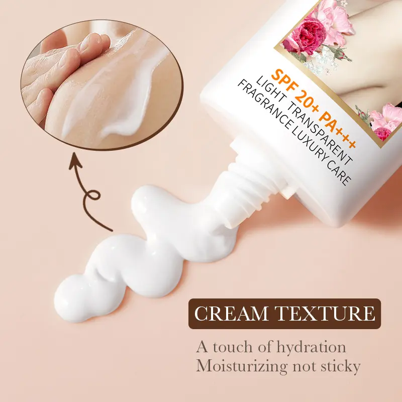 SADOERVC Sunscreen Whitening Body Cream Isolation Moisturizing Skin Care Body Lotion