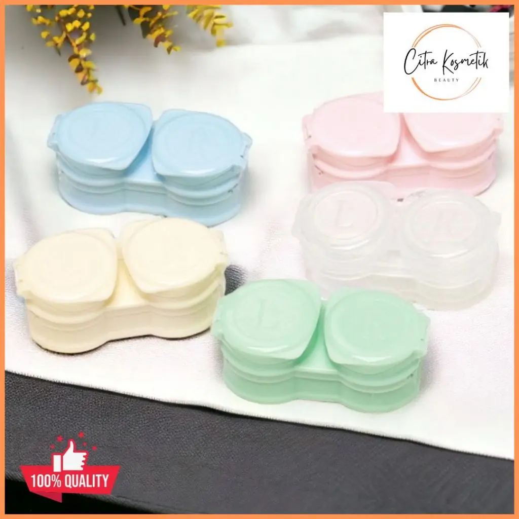 CKB|Tempat Softlens Polos (Case Saja Tanpa Penjepit) Eye Lensa Soflens