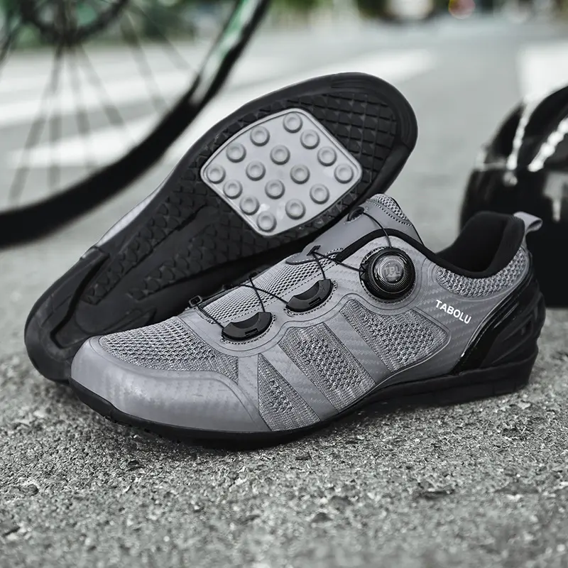 Professional Bike Shoes New Cycling Shoes for Men Sneakers MTB Men Road Speed Racing Women Bicycle Shoe Cleat Flat Sport Cycling Shoes Rubber Sole Big Size 36-47