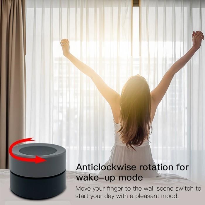 Tuya ZigBee Smart Knob Switch Wireless Scene Switch Button Turning