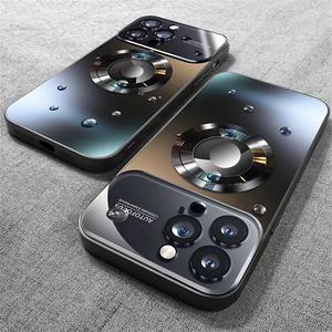 Shockproof Hard case for iPhone 15 14 PRO MAX 14 15 Plus 13 12 11 Anti drop Camera Lens Protective Magnetic Wireless Charge Casing