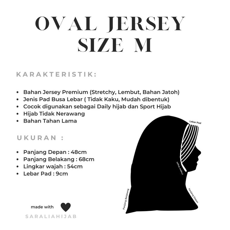 Product Introduction of Bergo Jeya Size M Hijab Instan Remaja Jilbab Sekolah Kerudung Daily Ternyaman Anak Dewasa Pet Tebal Lebar Pad Mudah Diatur Anti Nerawang Panjang 1