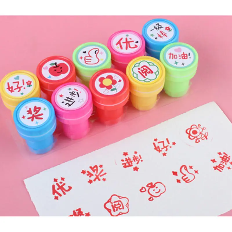 Con dấu khen thưởng của giáo viên, con dấu khen ngợi của giáo viên, con dấu trẻ em, con dấu Khuyến khích trẻ em mẫu giáo, con dấu khắc, để giảng dạy