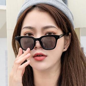 FS Korea Color Lens Sunglasses UV Unisex Kaca Mata Stylish Transparent Green Amber Lens Retro Fashion Gaya Viral Malaysia Trending Cermin Mata Hitam