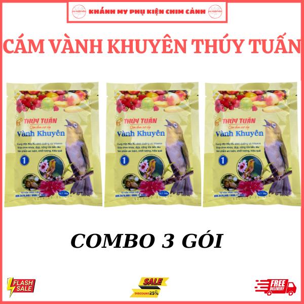 Cám chim vành khuyên Thúy Tuấn dành cho chim cảnh