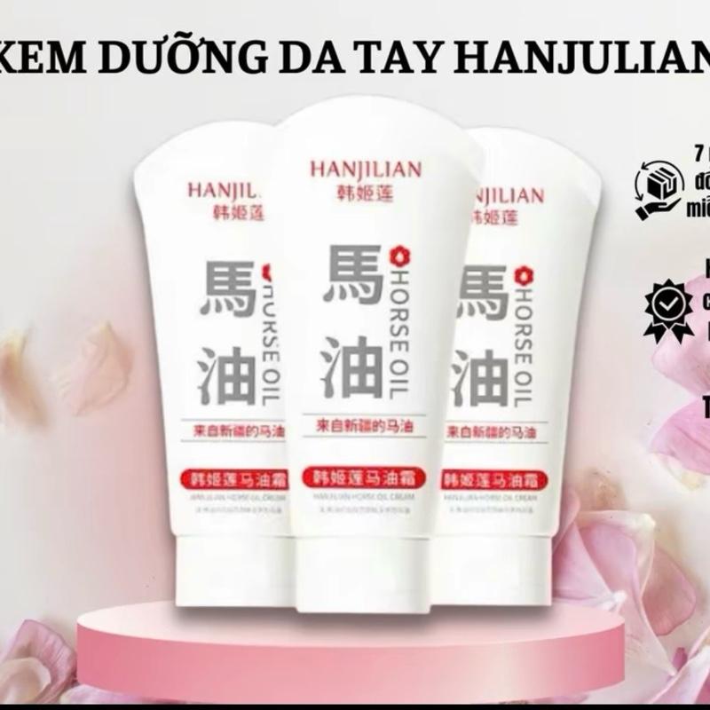 Combo 3 Tuýp  Kem Dưỡng Da Tay Chiết Xuất Dầu Ngựa Dưỡng Ẩm Chống Khô Da BAISHU