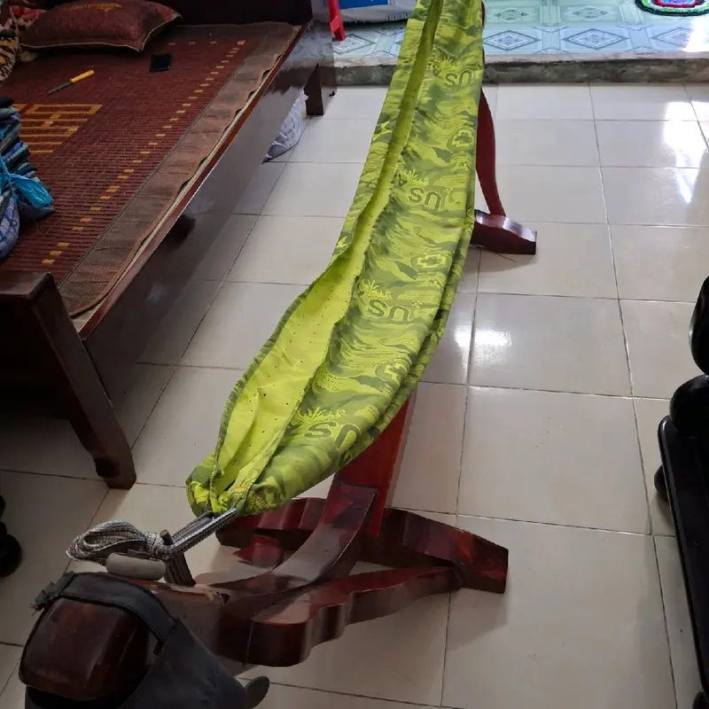 combo 3 cái võng rằn ri thoáng mát (  kèm 5m dây ) 1