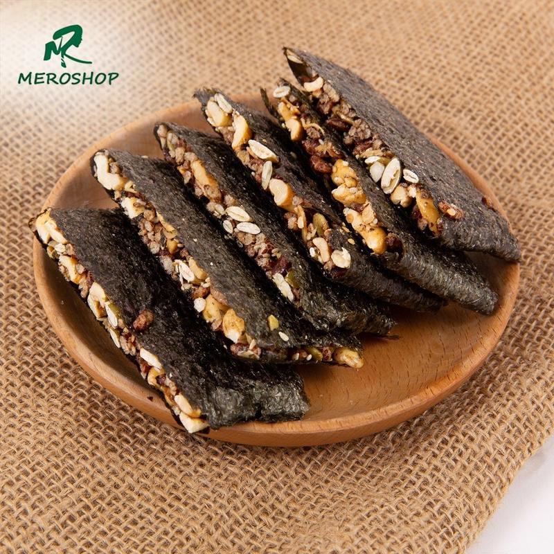  250Gr Rong biển kẹp hạt dinh dưỡng Mẹ Rô Có hồ sơ công bố Xuất hóa đơn công ty đầy đủ 