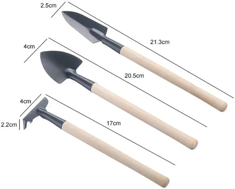 Alat Berkebun Mini 1 Set Isi 3 Pcs - Alat Kebun Kecil - Small Garden Tools 3 in 1 3
