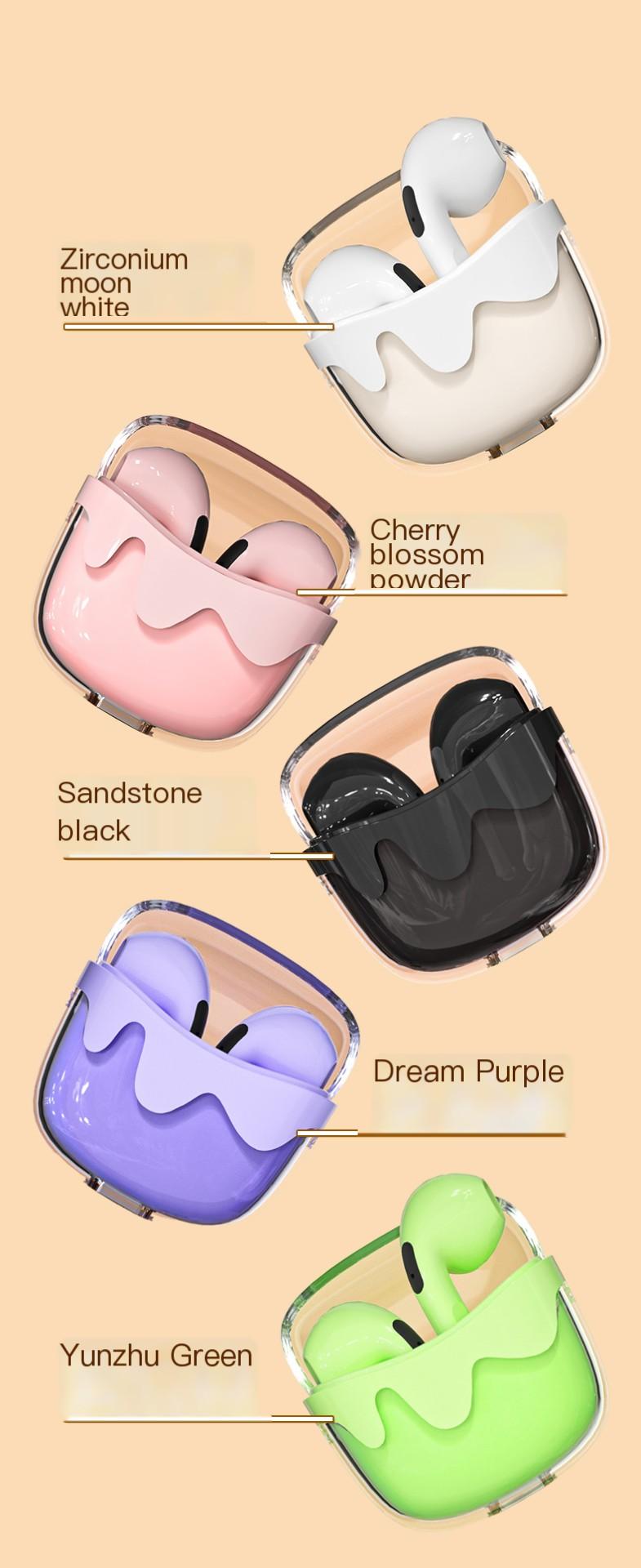 Product Introduction of G07 Wireless Earbuds Longer Playtime Ear Buds With Transparent Charging Case For Music Sports For Android and iOS Headphone 13