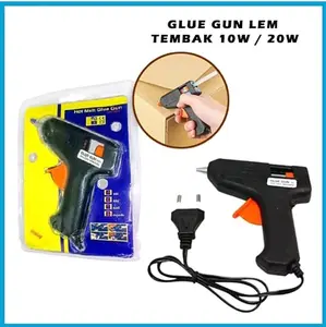 Alat Tembak Lem Glu Gun Lem 10 Watt / 20 Watt Lem Kerajinan Terlaris
