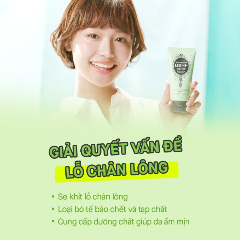 Sữa Rửa Mặt Thu Nhỏ Lỗ Chân Lông Rosette Face Wash Pasta Sea Clay Smooth 120g 2