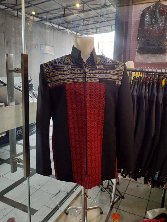 Product Introduction of JASKET KOMBINASI MOTIF SUMATERA 7