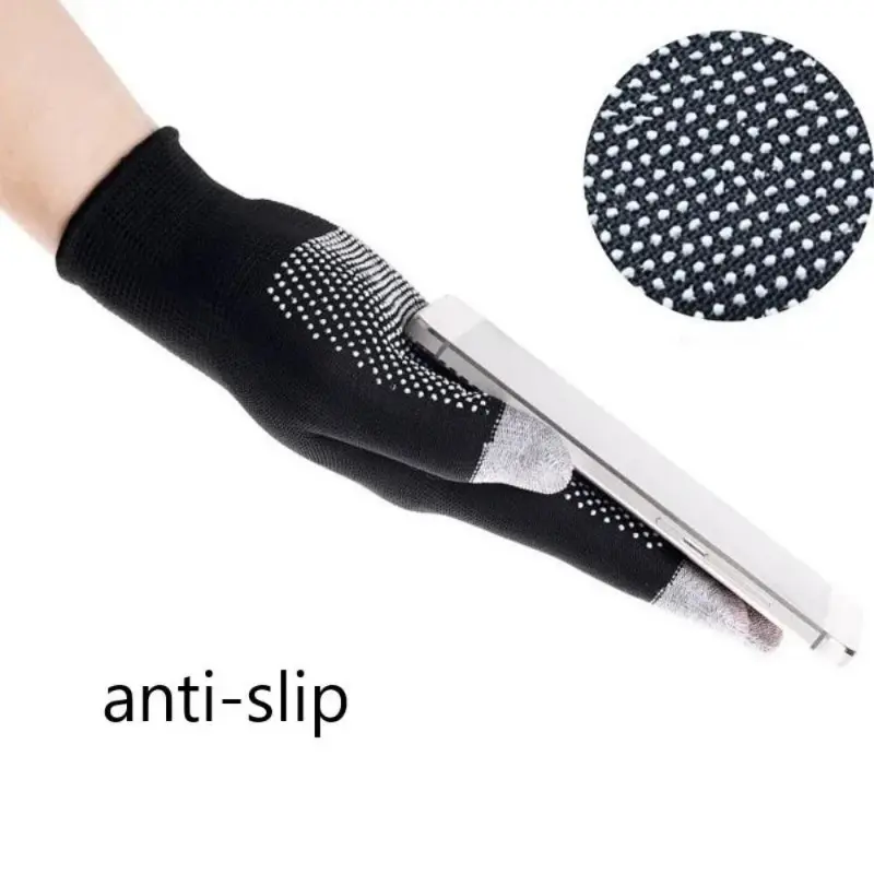 Găng Tay Nylon Chống Trượt, 1 / 2 Đôi, Để Làm Việc An Toàn Và Đạp Xe, Găng Tay Hở Ngón Thoáng Khí, Găng Tay, Dành Cho Nam Giới, Găng Tay Hở Ngón 4