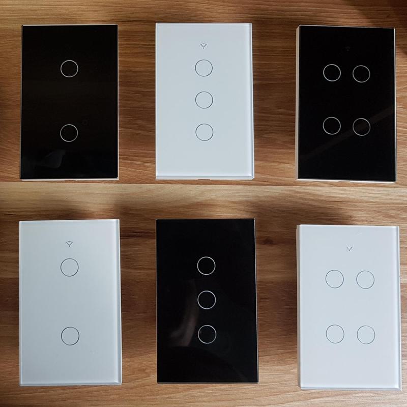 Công tắc thông minh wifi +rf433 tuya wifi điều khiển từ xa qua điện thȯại