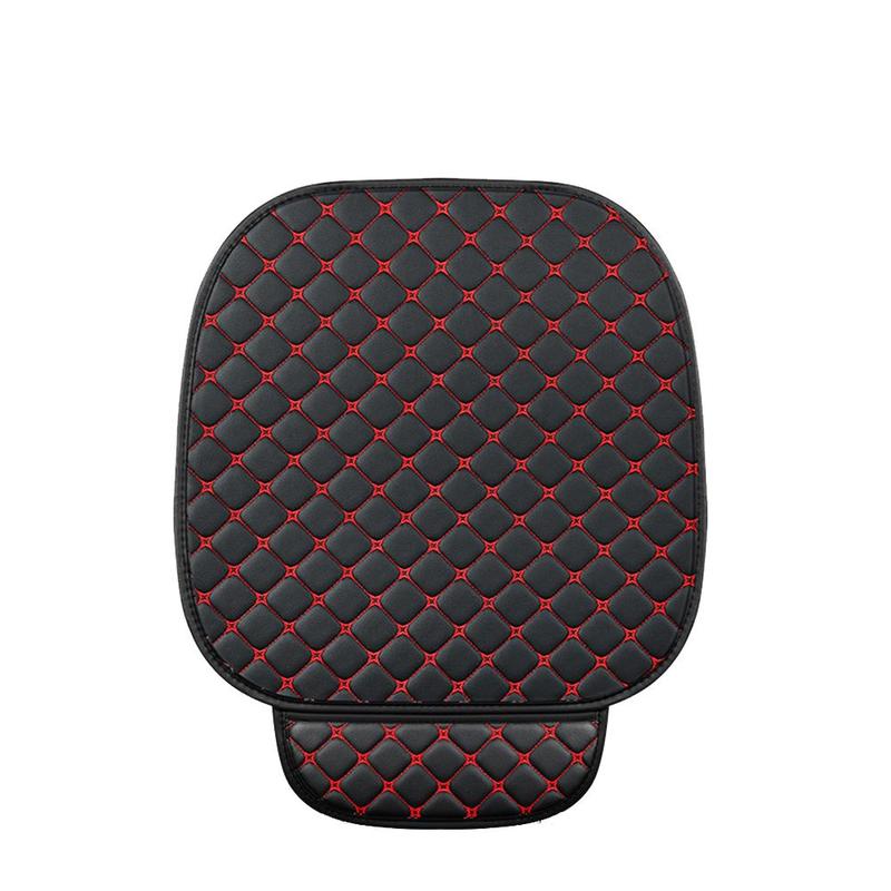 Product Introduction of 3PCS Car Cushion Set Four Seasons General Leather Embroidery Cushion Car Seat Cover Leather Minimalism Wear-resistant Non-slip Cushion 22