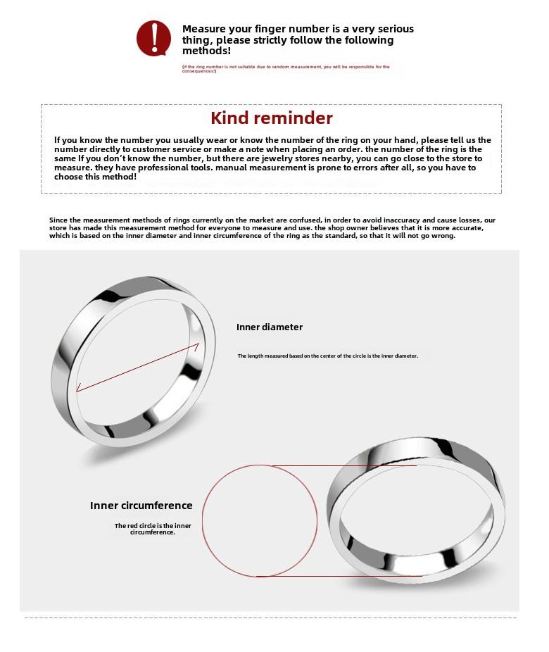 Product Introduction of Fashion Heart-Shaped Ring Hot Sale Ring Silver Plated Women's Ring European and American Zircon Gift All-Match Earrings 5