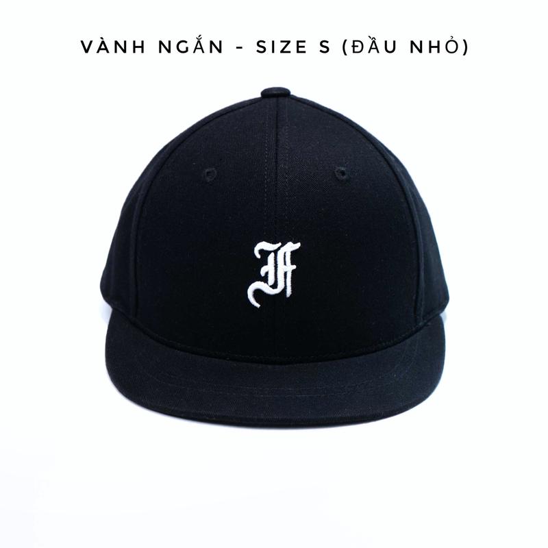 Product Introduction of Nón VÀNH THẲNG LƯỠI NGẮN logo chữ F nhỏ quai dây gài chất lượng cao Brand One Hat 32