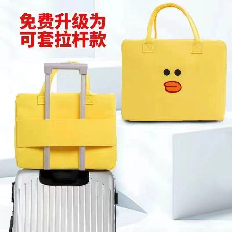 Túi du lịch, chất liệu nỉ, túi lưu trữ hành lý, dung tích lớn, thích hợp cho các bà mẹ mang thai, túi du lịch cho chuyến công tác, túi Hành Lý, túi đựng đồ 4