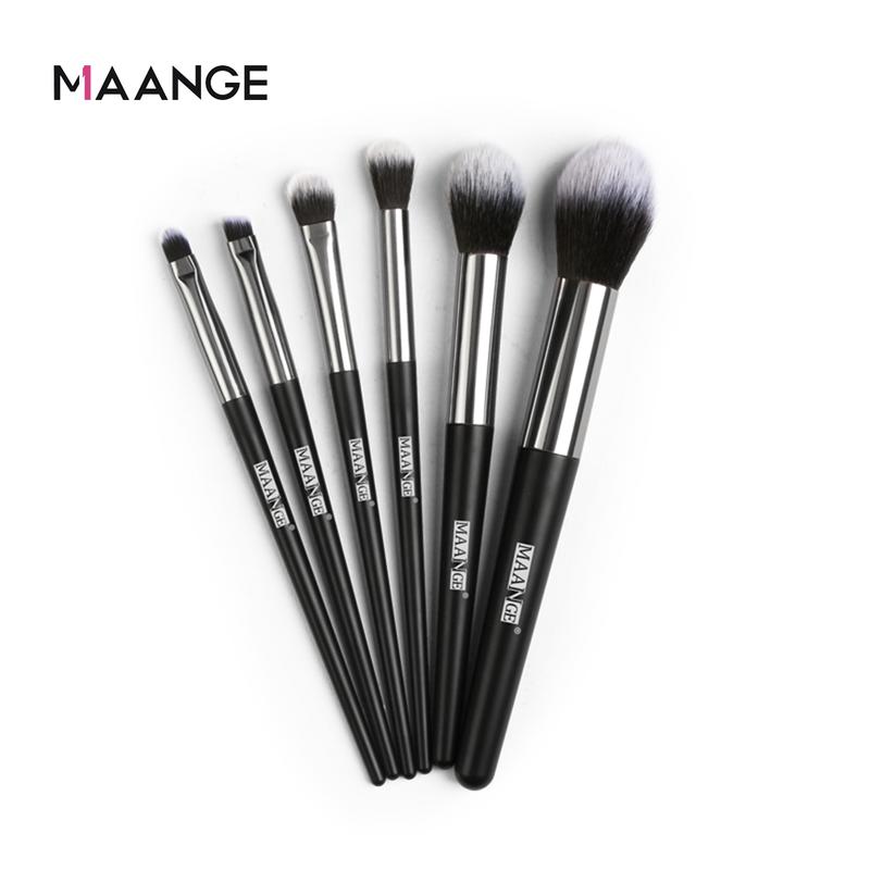 MAANGE Bộ Cọ Trang Điểm 6 cây cọ phấn phủ, má hồng, che khuyết điểm, màu mắt 5728 Mỹ Phẩm Cosmetic Mỹ Phẩm Cosmetic Mỹ Phẩm Cosmetic Mỹ Phẩm Cosmetic