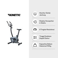 Gambar KINETIC SEPEDA STATIS MAGNETIC 430B - HITAM dari AZKO ID Kota Administrasi Jakarta Utara 3 Tokopedia