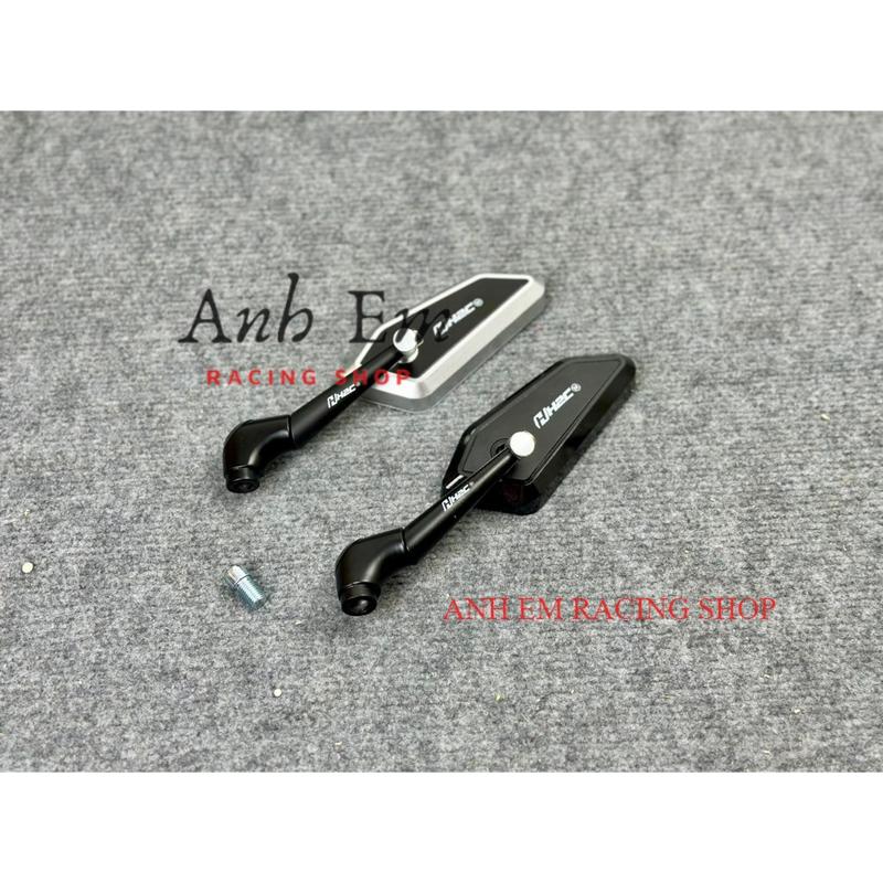 GƯƠNG XE MÁY NHỰA KIỂU HC744 TẶNG KÈM ỐC 10li GẮN BÊN TRÁI