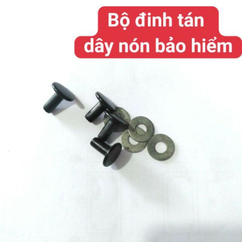 Bộ Đinh Tán Thay Dây Nón Bảo Hiểm 1/2 và 3/4, Anh chị có thể tự thay tại nhà. 3