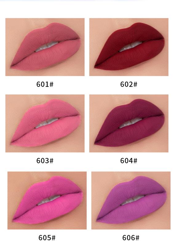 Product Introduction of Makeup 34 Color Matte No Stain on Cup Long Lasting Lip Gloss Matte Lip Glaze Lipstick Glossy Cosmetic Lip Care 3