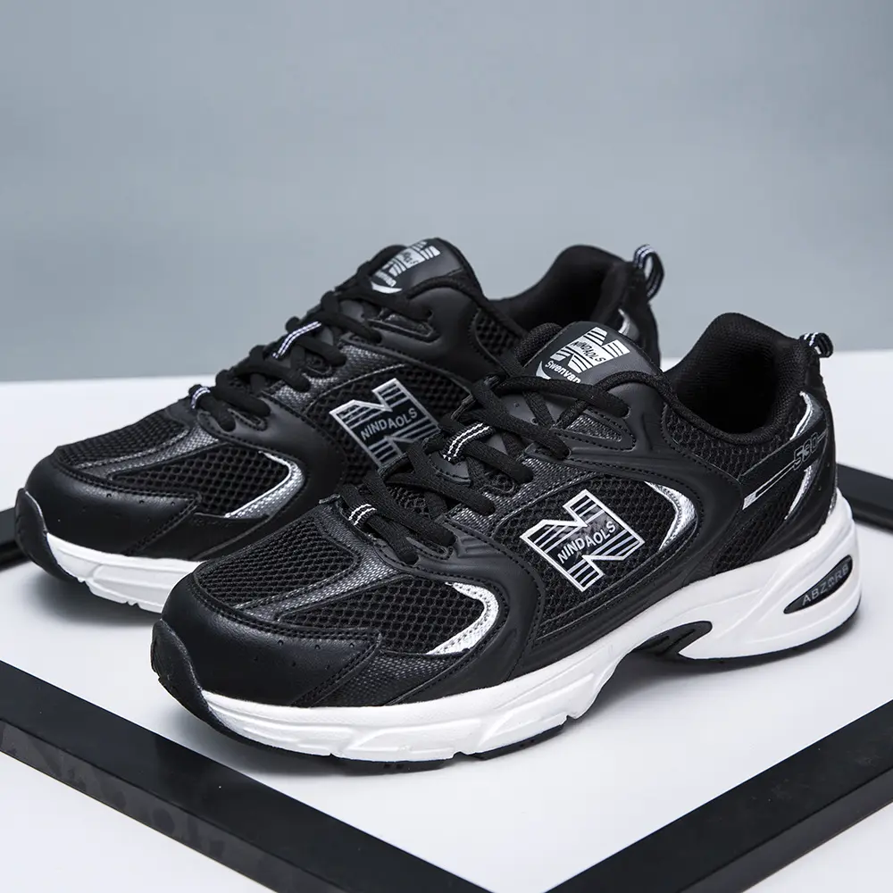 Giày Nam, Phổ Biến 574 Dad Shoes Cổ Điển, Thường Ngày Và Dễ Phối Đồ, Đế Mềm, Giày Cân Bằng Mới, Thích Hợp Cho Tất Cả Các Mùa, Giày Chạy Bộ Cặp Đôi Sneaker Đế Bằng
