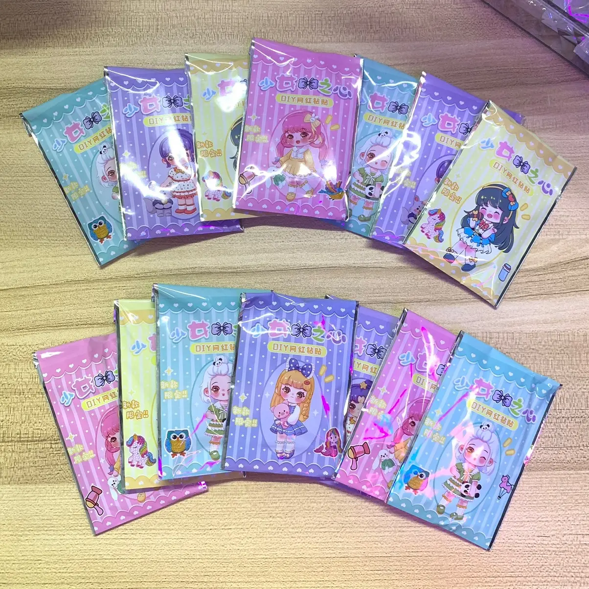 DIY Diamond Sticker Gantungan