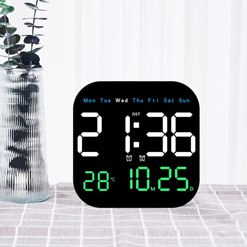 New Multi-Functional Clock LED Electronic Clock Living Room Fresh ...