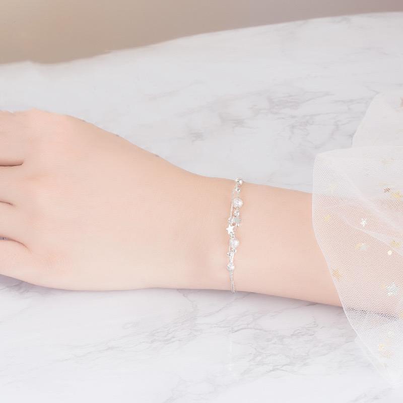 Product Introduction of Lắc tay sao 925 sang trọng quý phái cho nữ - Bracelet, Phụ Kiện 7℃ 1 2