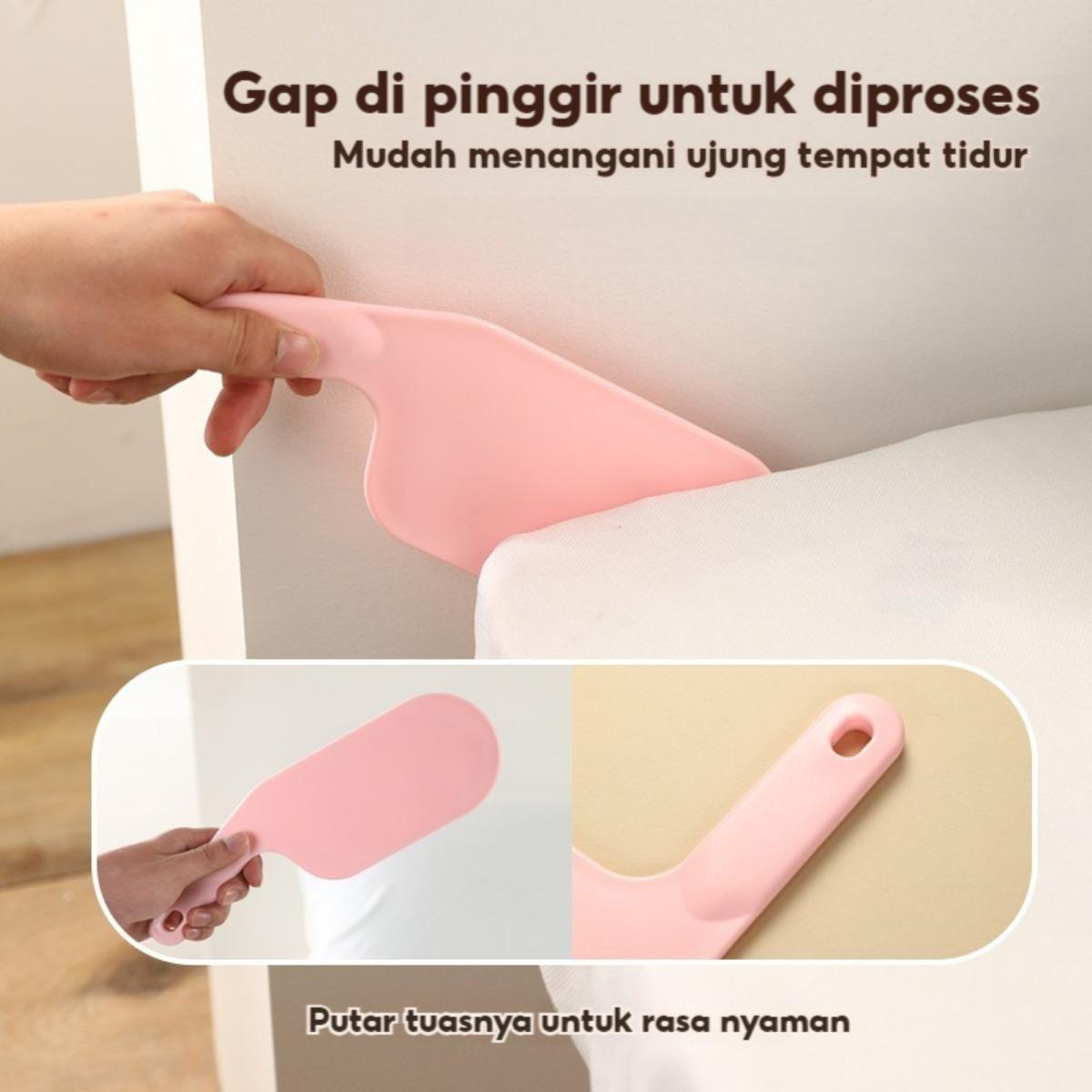 Alat Pasang Seprai & Penjepit Sprei Anti Melar - Alat Perata, Penahan dan Pemberat Sprei untuk Kasur dan Kamar Tidur Alat Pasang Seprai & Penjepit Sprei Anti Melar - Alat Perata, Penahan dan Pemberat Sprei untuk Kasur dan Kamar Tidur