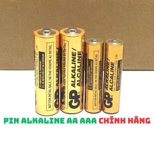 PIN ALKALINE GP AA AAA LR03 1.5V (Pin dùng cho Chuột không dây, bàn phím Logitech, khóa vân tay)