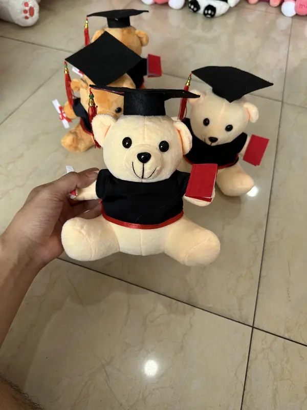 Gấu bông gấu tốt nghiệp gấu cử nhân có ghi tên thú nhồi bông gấu tốt nghiệp dễ thương cute đáng yêu 4