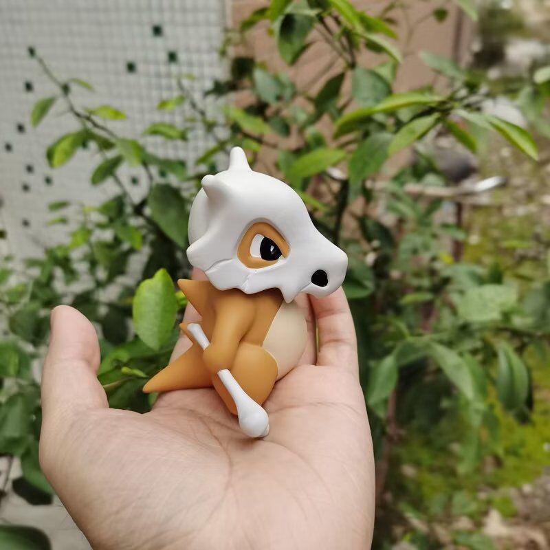 Quái Vật Bỏ Túi Pokemon Cubone Phiên Bản Hoạt Hình Dễ Thương Đồ Chơi Mô Hình Hành Động Anime 8CM 4