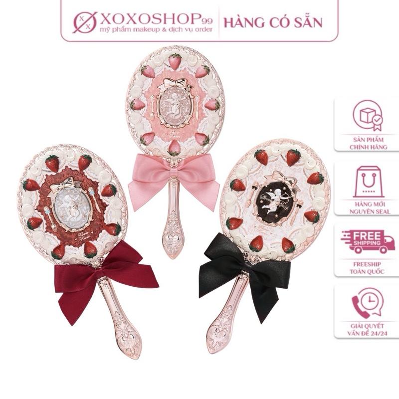 Gương Cầm Tay Strawberry Cupid Flower Knows